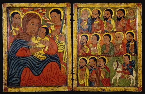  「Zephyr Skies: An Exploration of Ethiopian Iconography Through Paint」- 彩色の歴史が織りなすエチオピアの神秘